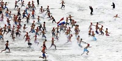 斯赫弗寧恩新年戲水 Sceveningen Beach NY Dive