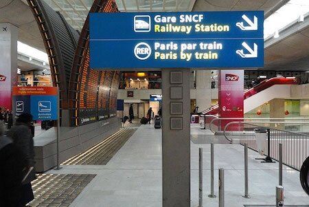 巴黎戴高樂機場-市中心 RER 交通票