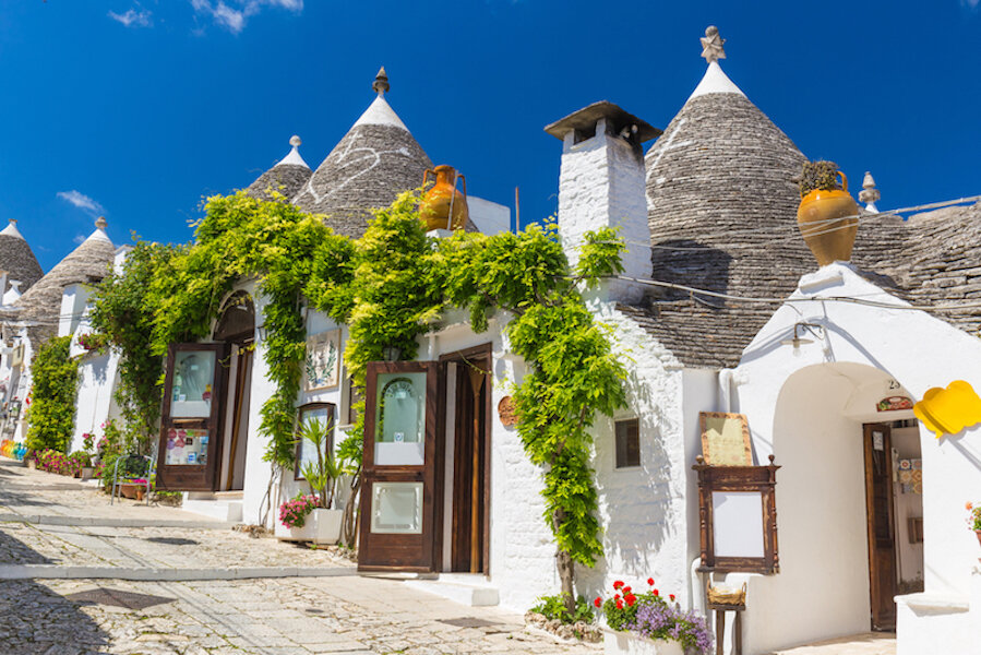 蘑菇村 Alberobello, Trulli 